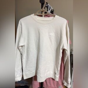 Women’s Roots Organic Cooper Crewneck Sweatshirt Oversized Fit Full Length